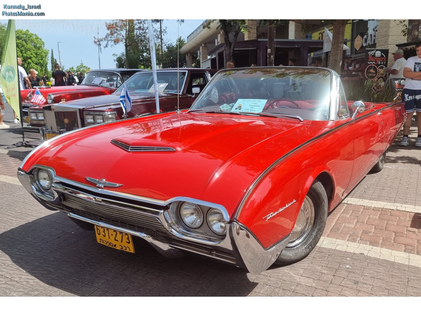631-273, Ford Thunderbird 3rd gen 1961 Convertible (76A), 1960–1961
