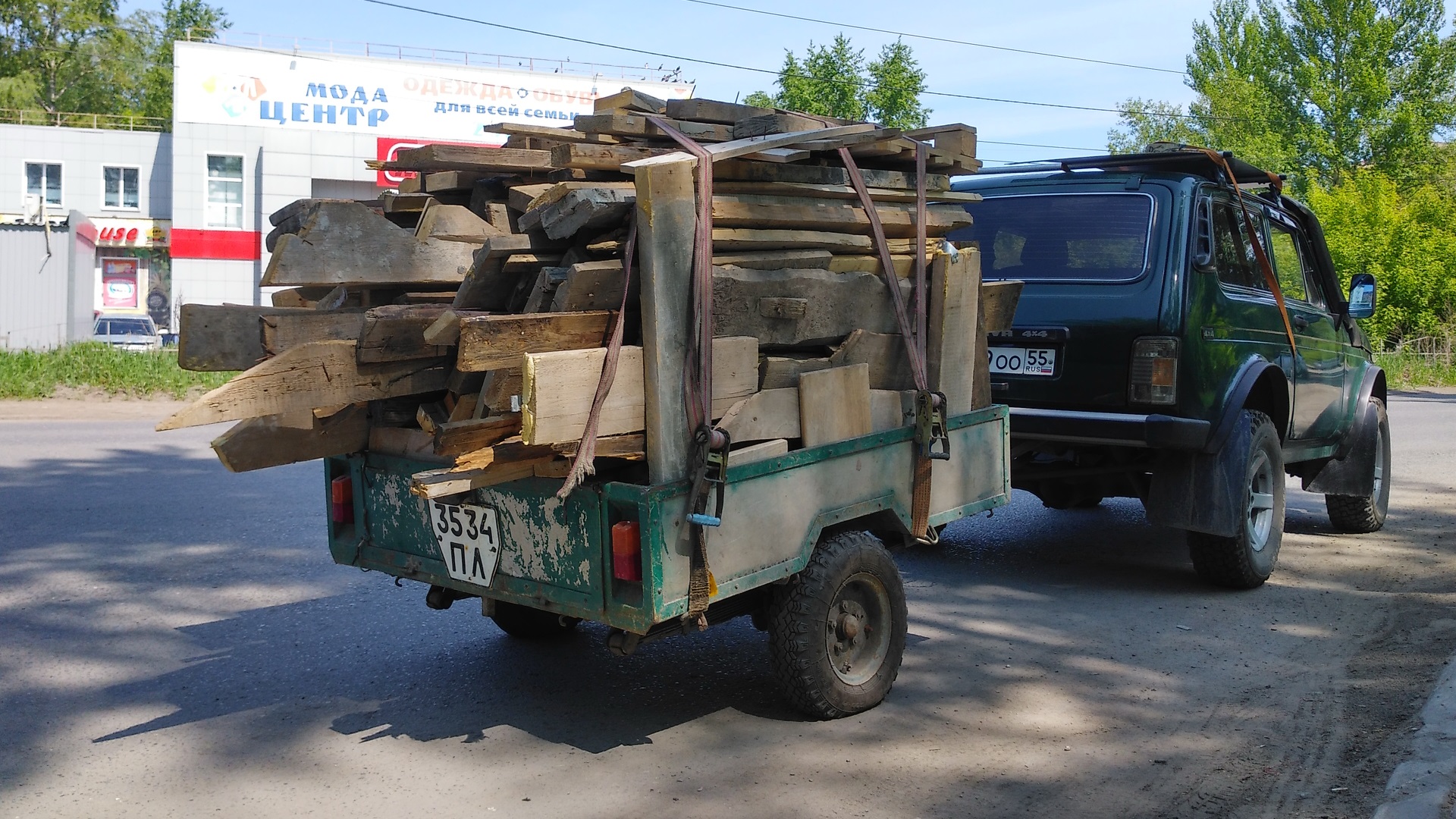 3534 ПЛ, Home-made vehicle 