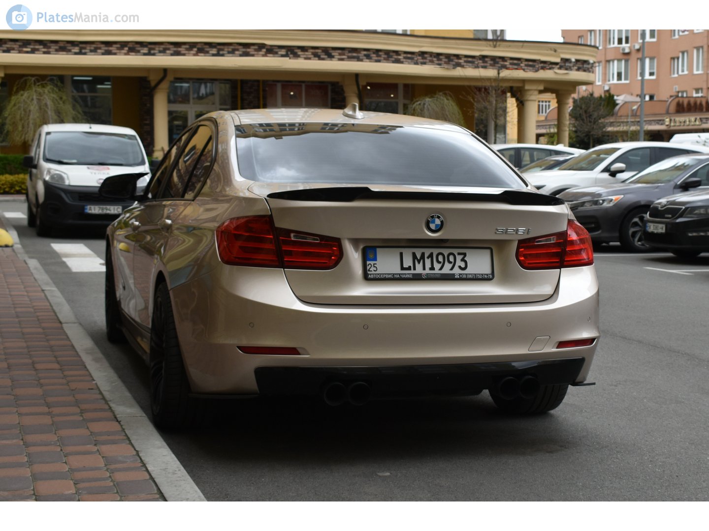 25 LM1993, BMW 3 Series 6th gen Sedan (F30/F35), 2011–2019