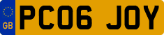 License plate of the United Kingdom, 2001 year system