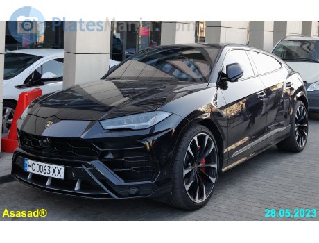 HC 0063 XX, Lamborghini Urus