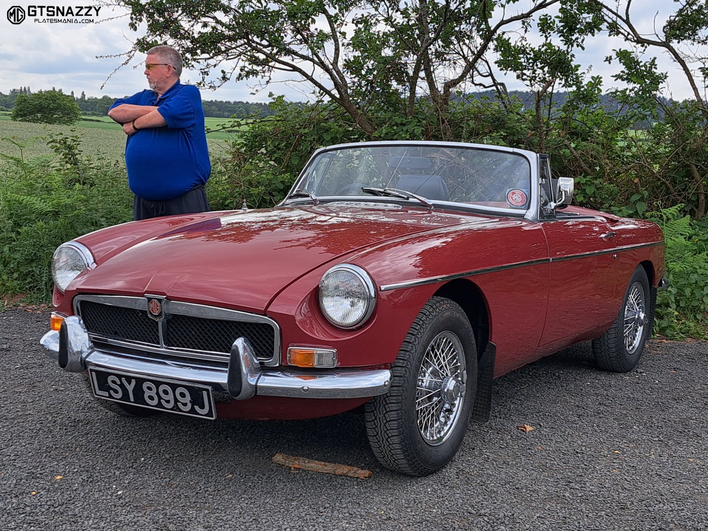 LSY899J, MG B 1st gen Roadster, 1962–1980