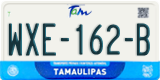 Tamaulipas, Cars (AAA-000-A)