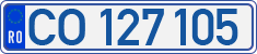 License plate of Romania, Diplomatic
