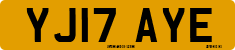 License plate of the United Kingdom, 2001 year system