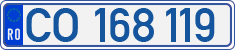 License plate of Romania, Diplomatic