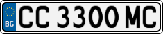 License plate of Bulgaria, Cars