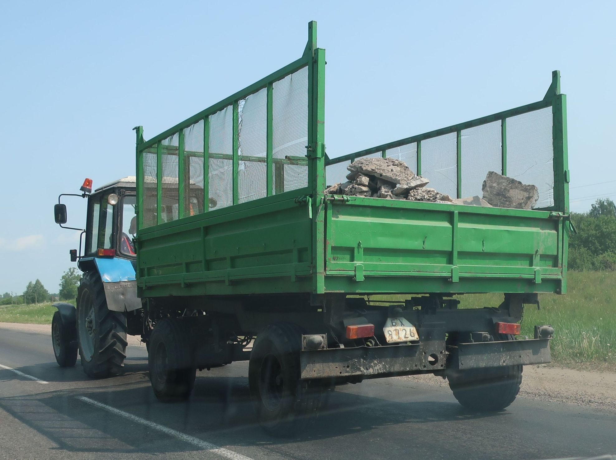 БХ 9726, BobruiskAgroMach 2-ПТС Серия 