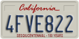 California, Passenger Car (1ABC234)
