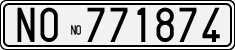 License plate of Italy, Cars (1927 year series)
