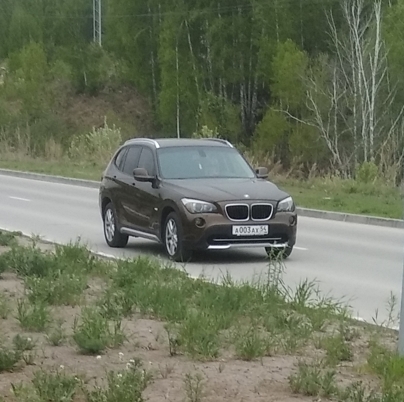 а 003 ах 54, BMW X1 1st gen (E84), 2009–2015