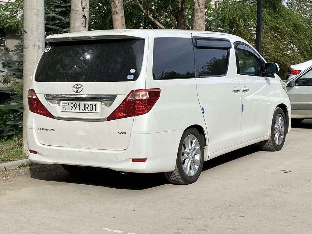 1991UR01, Toyota Alphard 2nd gen (AH20), 2008–2015