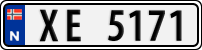 License plate of Norway, Trailers, motorcycles, special vehicles