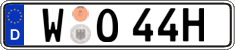 German license plate, Plates for oldtimers (type 