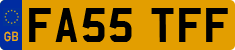 License plate of the United Kingdom, 2001 year system