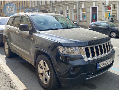 AH 4667 MC, License plate without vehicle