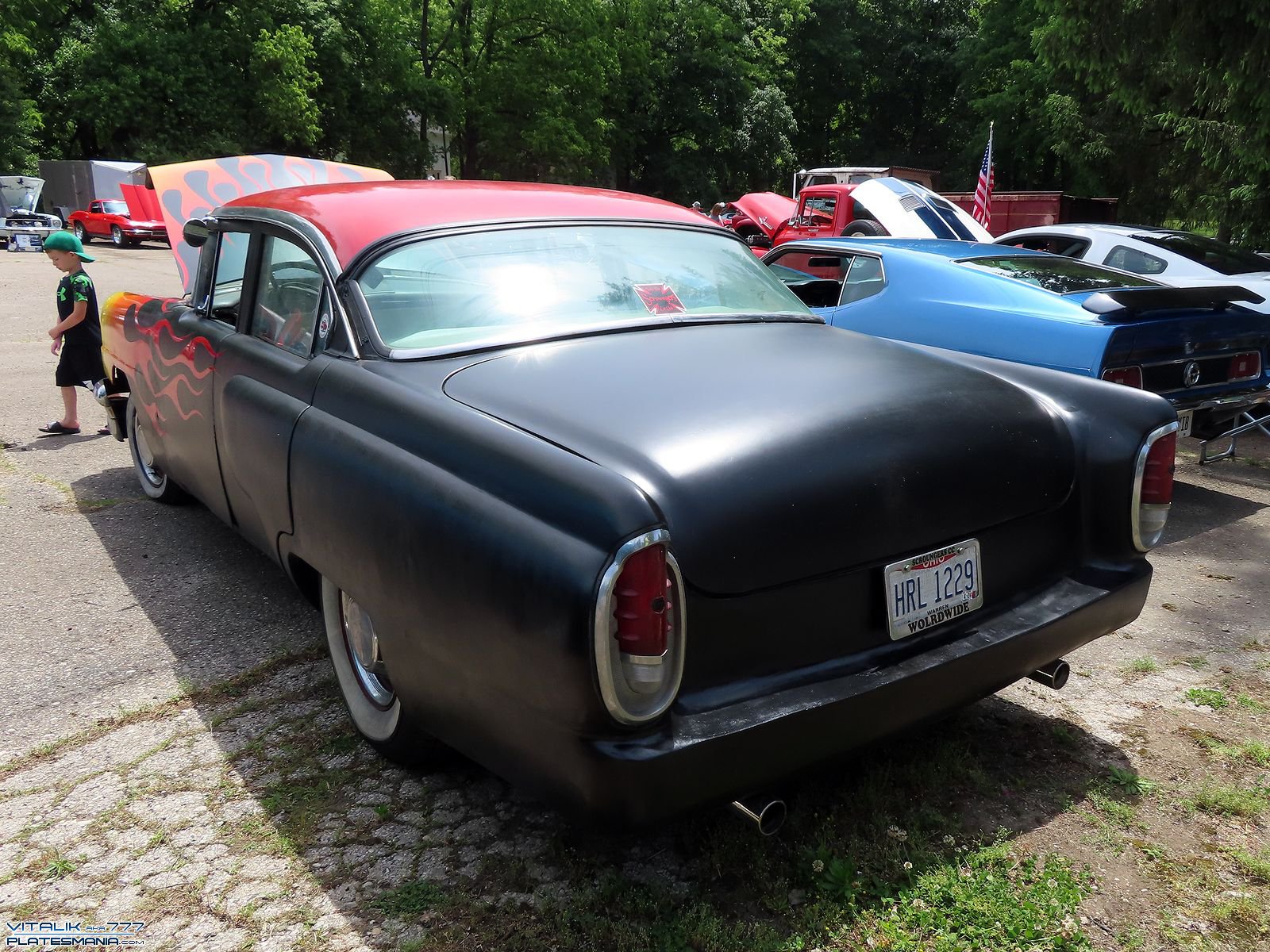 HRL 1229, Mercury Montclair 1st gen 1955/1956 4-door Sedan (58A), 1954–1956