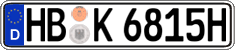 German license plate, Plates for oldtimers (type 