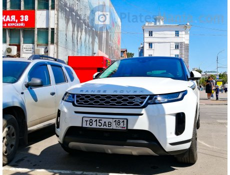 т815ав181, Land Rover Range Rover Evoque