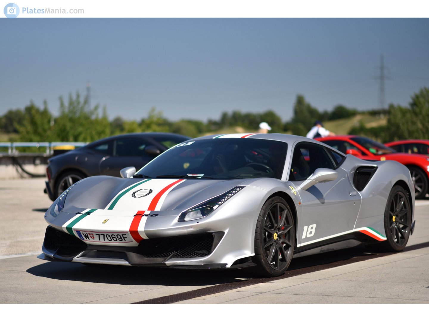 W 77069 F, Ferrari 488 1st gen Pista Berlinetta (F142M), 2018–2020