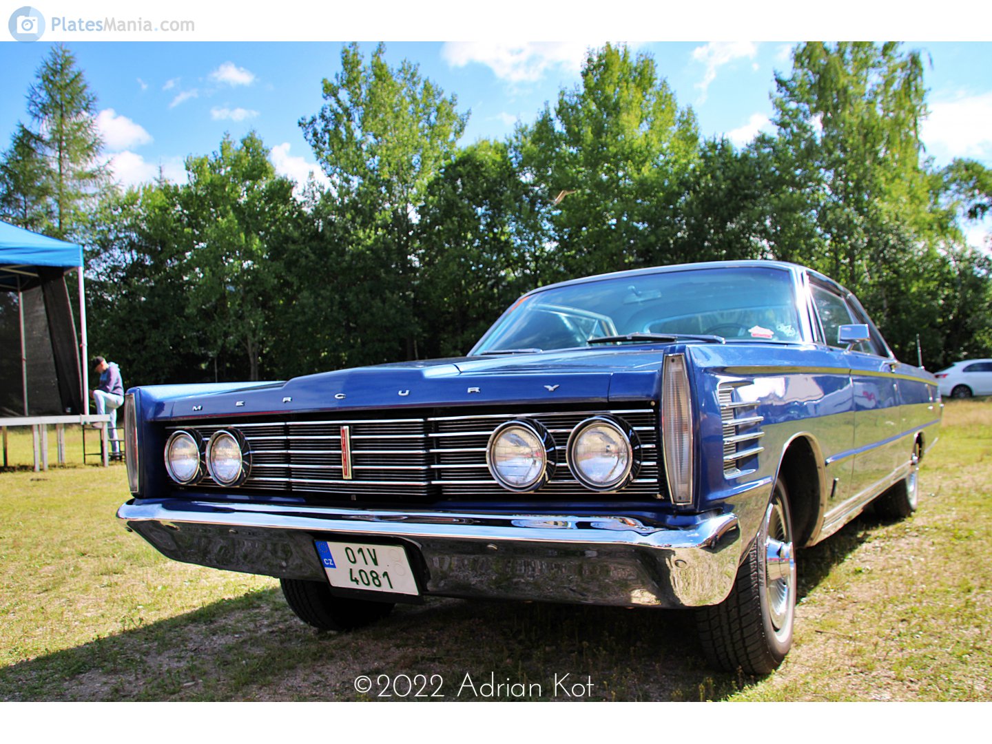 01V 4081, Mercury Monterey 6th gen 1965 2-door Hardtop (63A/63G), 1964–1965