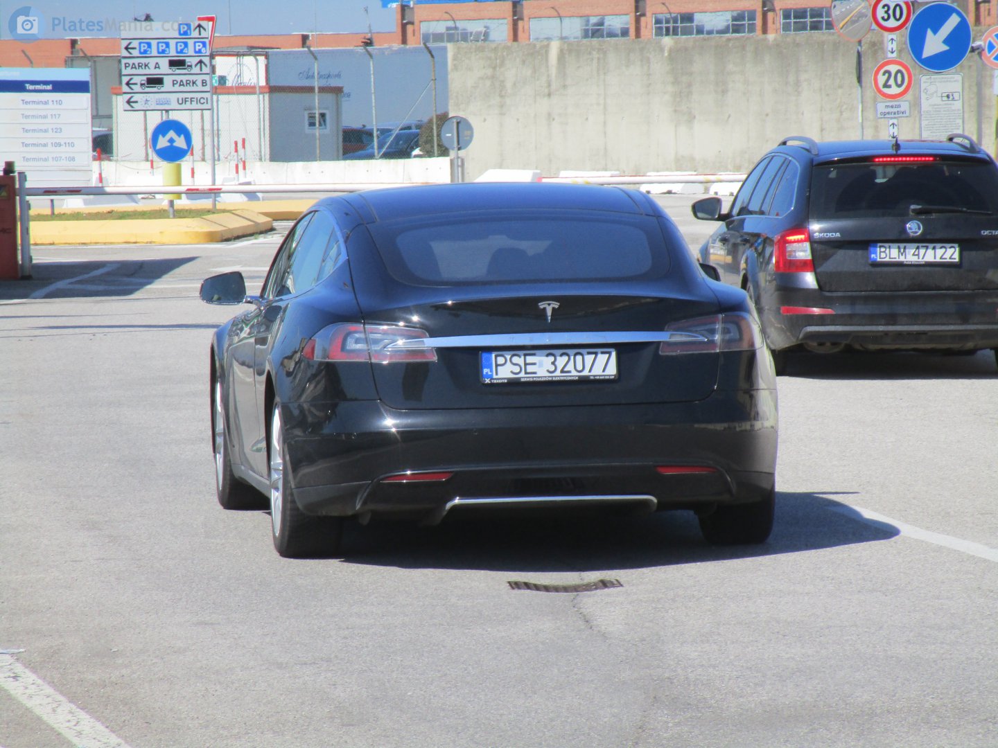 PSE 32077, Tesla Model S 1st gen (5YJS), 2012–