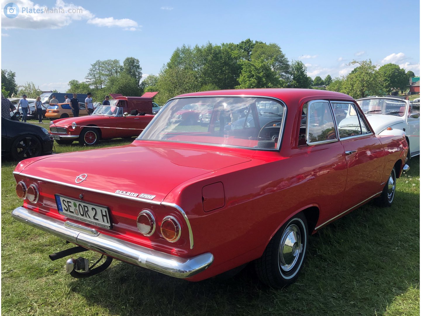 SE OR 2 H, Opel Rekord 2nd gen 2-door Sedan (B), 1965–1966
