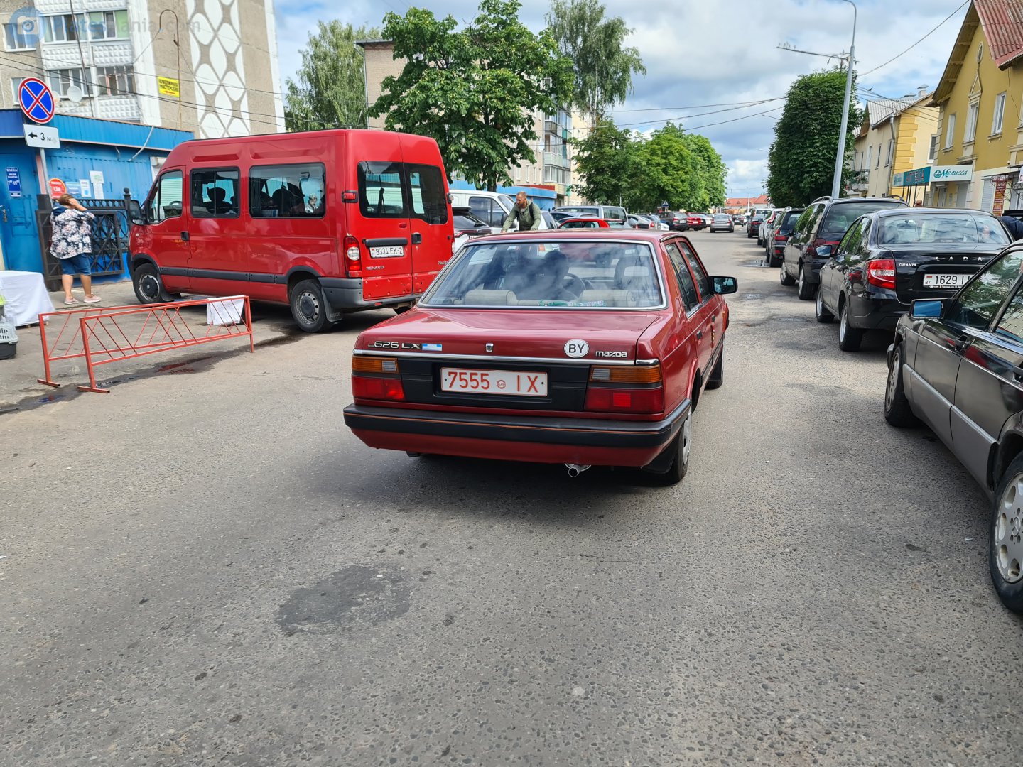 7555 IX, Mazda 626 2nd gen Sedan (GC), 1982–1987