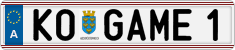 License plate of Austria, Vanity Plates