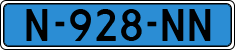 License plate of the Netherlands, Taxi