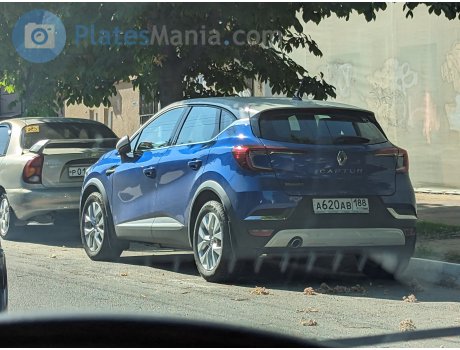 а620ав188, Renault Captur