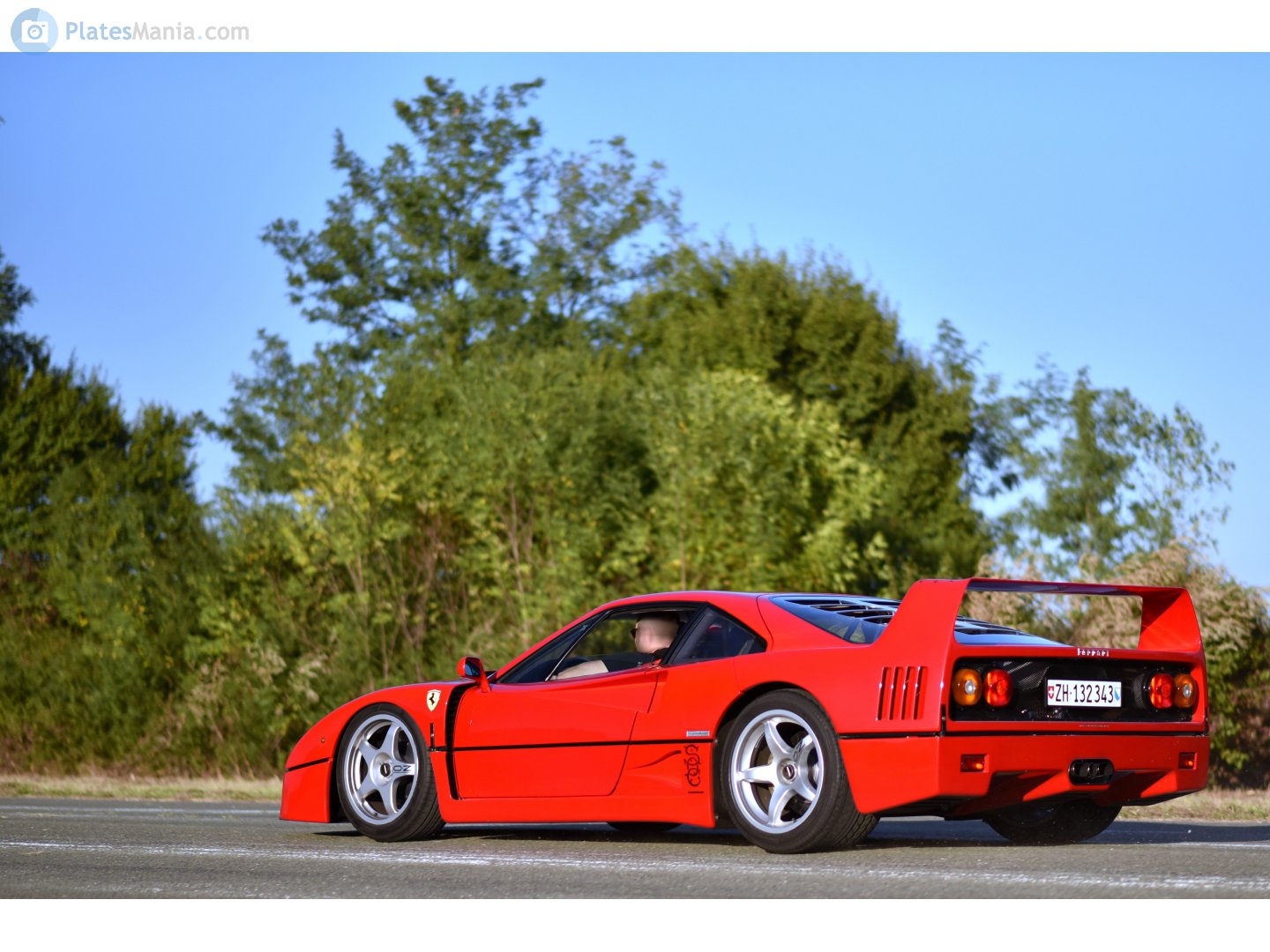 ZH 132343, Ferrari F40 1st gen (F120), 1987–1992