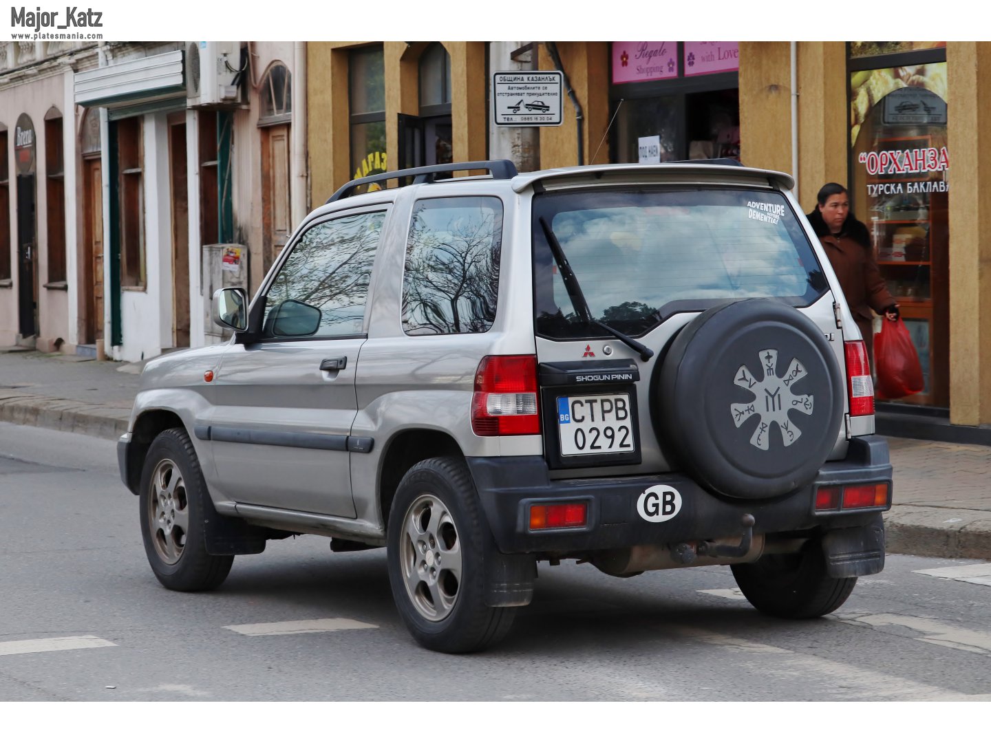 CT 0292 PB, Mitsubishi Shogun Pinin 1st gen 3-door SUV (H62W/H66W), 2000—2005