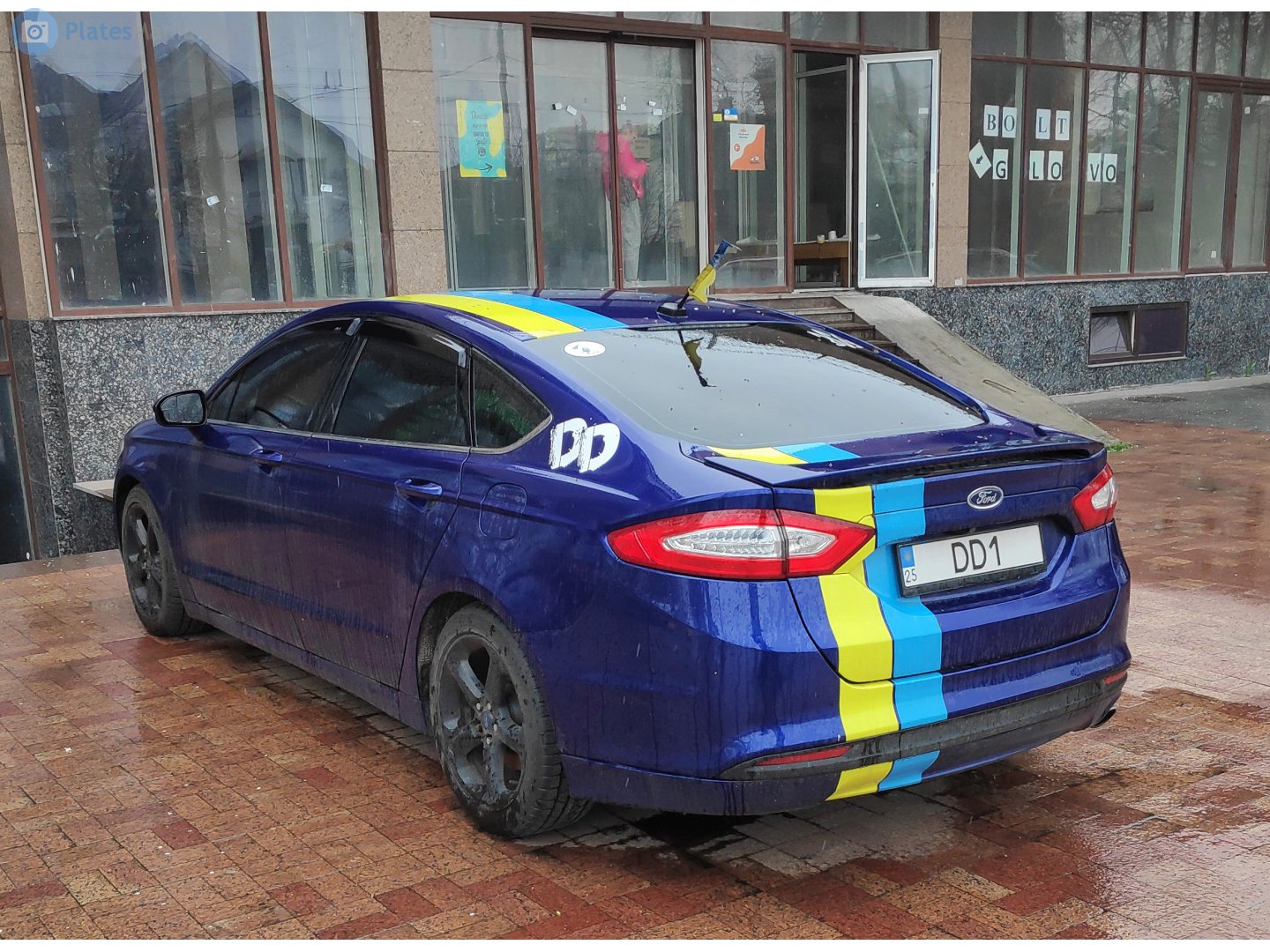 25 DD1, Ford Fusion 2nd gen (CD391), 2013–2016