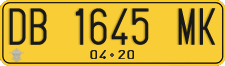 License plate of Indonesia, Commercial vehicles