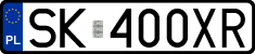 License plates of Poland, Regular car plates