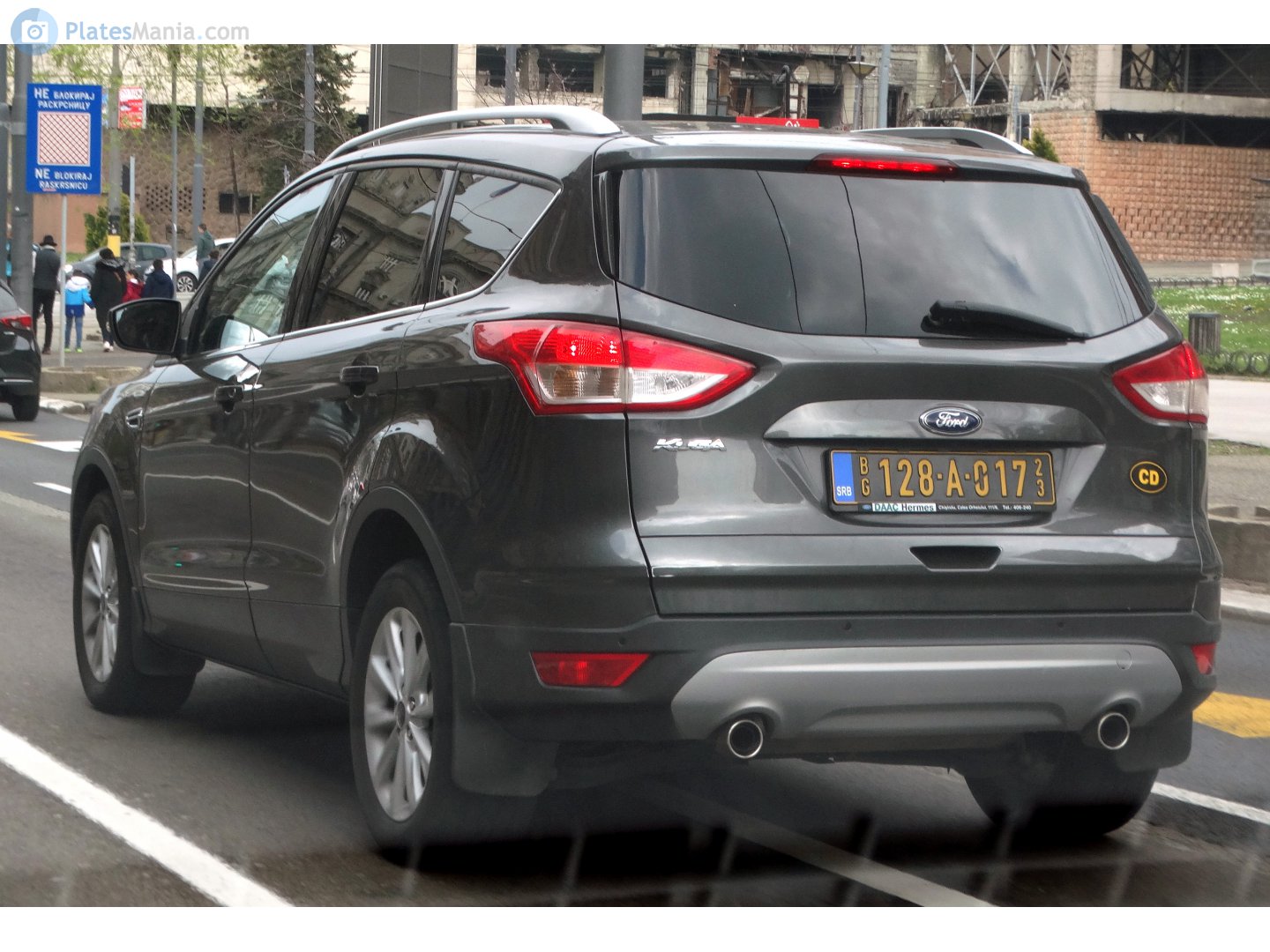 BG 128-A-017, Ford Kuga 2nd gen (C520), 2012–2016