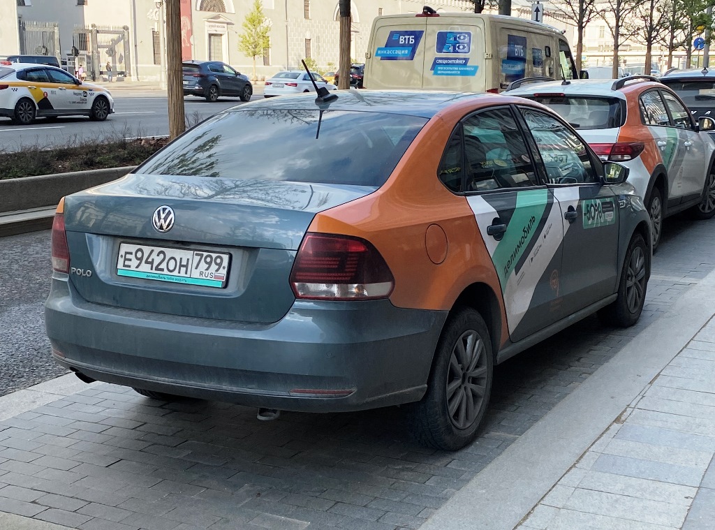 е 942 он 799, Volkswagen Polo 5th gen Sedan (A05), 1st facelift, 2015–2020