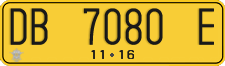 License plate of Indonesia, Commercial vehicles