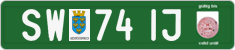 License plate of Austria, Export transit plates