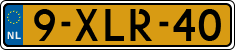License plate of the Netherlands, Cars