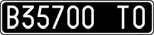 License plate of Italy, Cars (1927 year series)