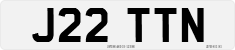 License plate of the United Kingdom, 1983 year system