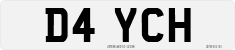 License plate of the United Kingdom, 1983 year system