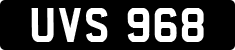 License plate of the United Kingdom, 1932 year system