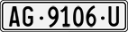 License plate of Switzerland, Dealer (with 