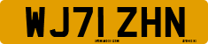 License plate of the United Kingdom, 2001 year system
