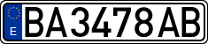 License plates of Spain, 1971 year series