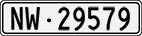 License plate of Switzerland, Cars