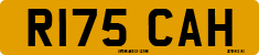 License plate of the United Kingdom, 1983 year system